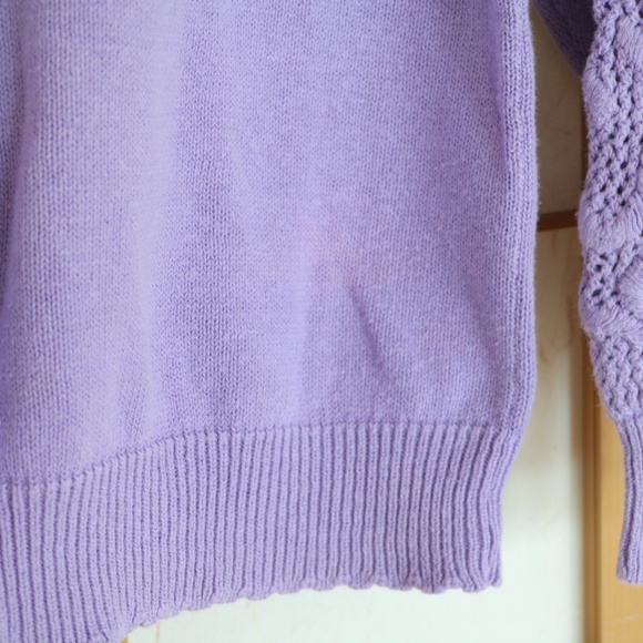 VTG Pastel Grannycore Sweater - Picture 9 of 14